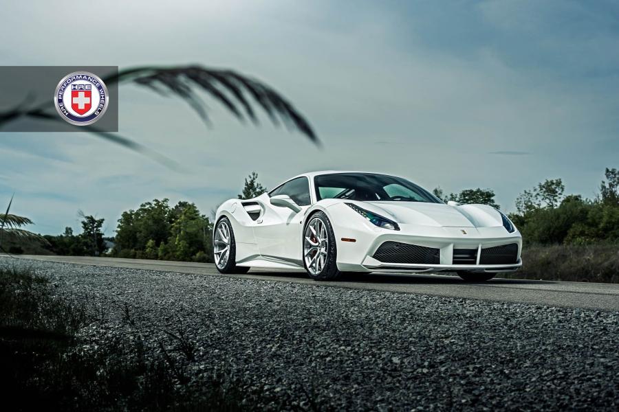  Ferrari 488 GTB on HRE Wheels (HRE P101) 2016 года  (фото 9 из 13)